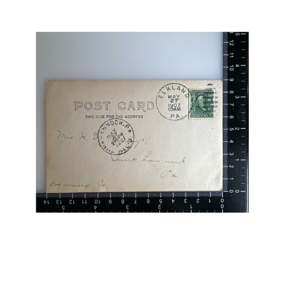 Atq RPPC Postcard Portraits Ephemera Little Girl Portrait Greeting Card Sepia - Picture 3 of 4